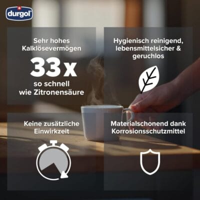 durgol swiss espresso Spezial-Entkalker für Kaffeemaschinen