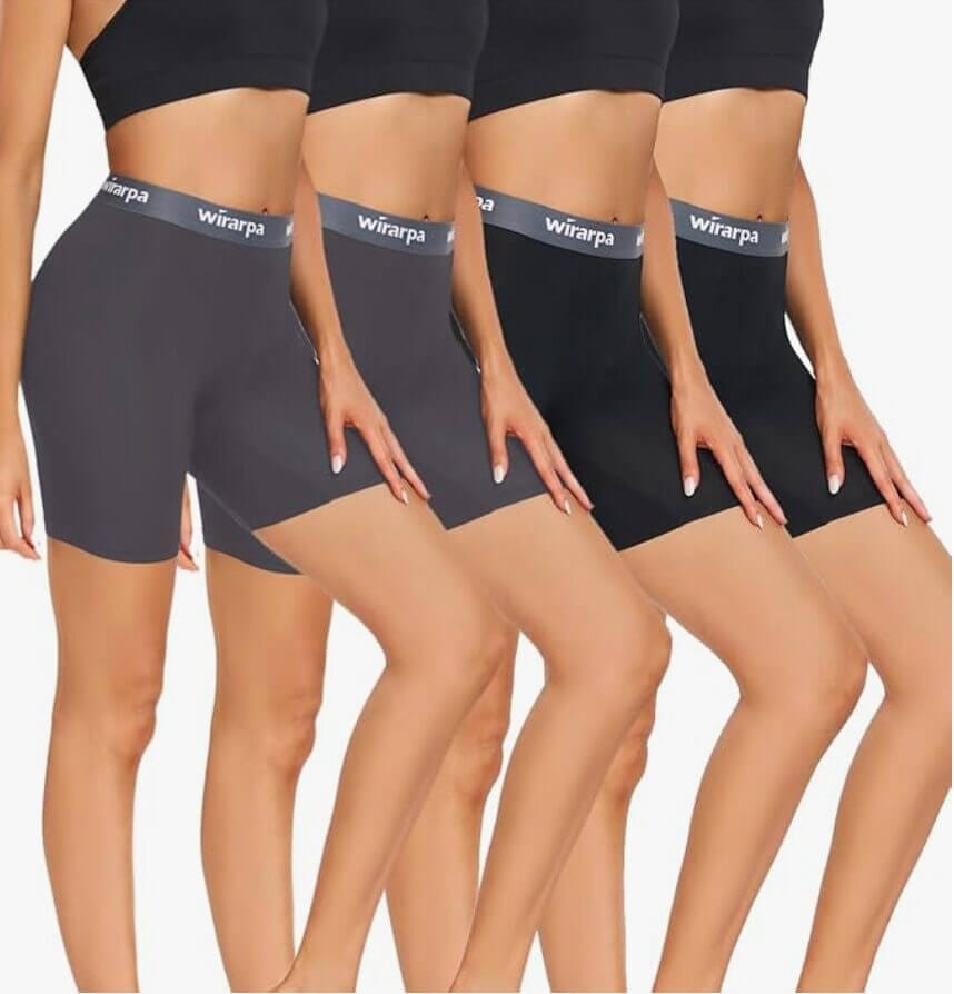 wirarpa Damen Boxershorts 4 Stück – 46% Rabatt