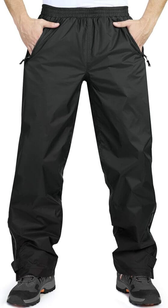 33,000ft wasserdichte Regenhose für Herren – 25% Rabatt
