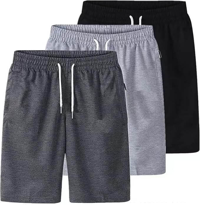 3er Pack Herren Sport Shorts – 50% Rabatt