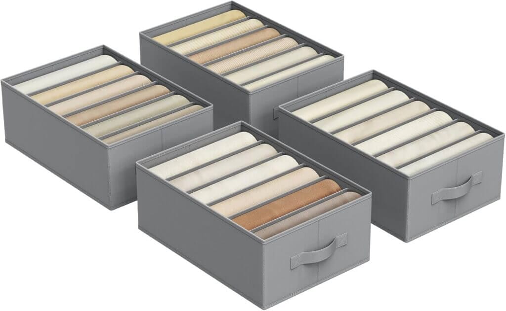 4er Set SONGMICS Kleiderschrank-Organizer – 52% Rabatt