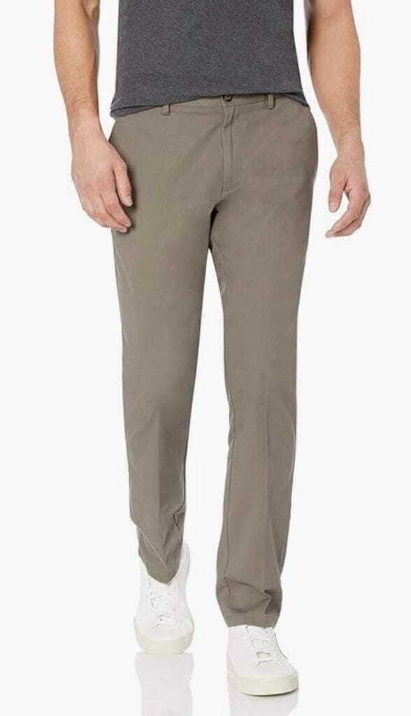 Amazon Essentials Herren Knitterfreie Flatfront-Chinohose – 43% Rabatt