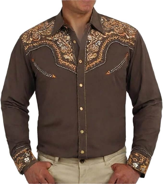 Herren Cowboy Hemd – 50% Rabatt
