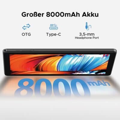 Android 15, Octa-Core-Power und ein brillantes 10,1-Zoll-Display – ideal für Unterhaltung und produktives Arbeiten.