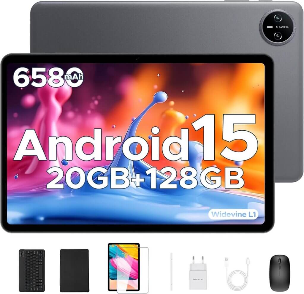 DOOGEE Tab A9 Pro Android 15 Tablet 10 Zoll – 49% Rabatt