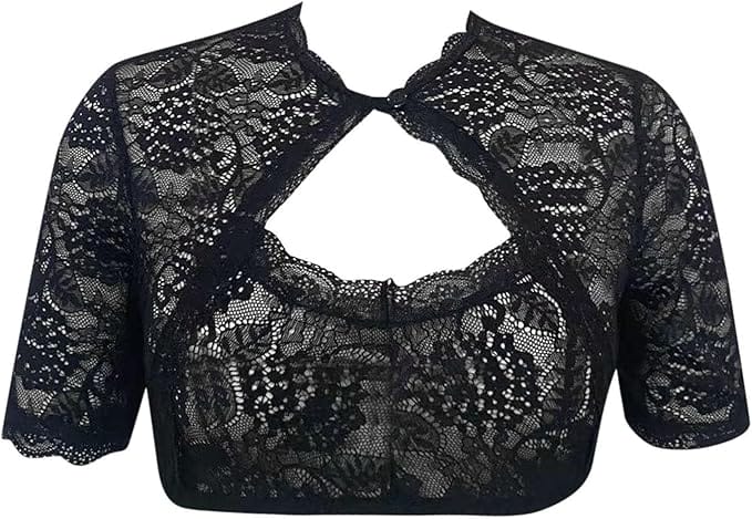 Damen Spitzen Dirndlbluse – 30% Rabatt