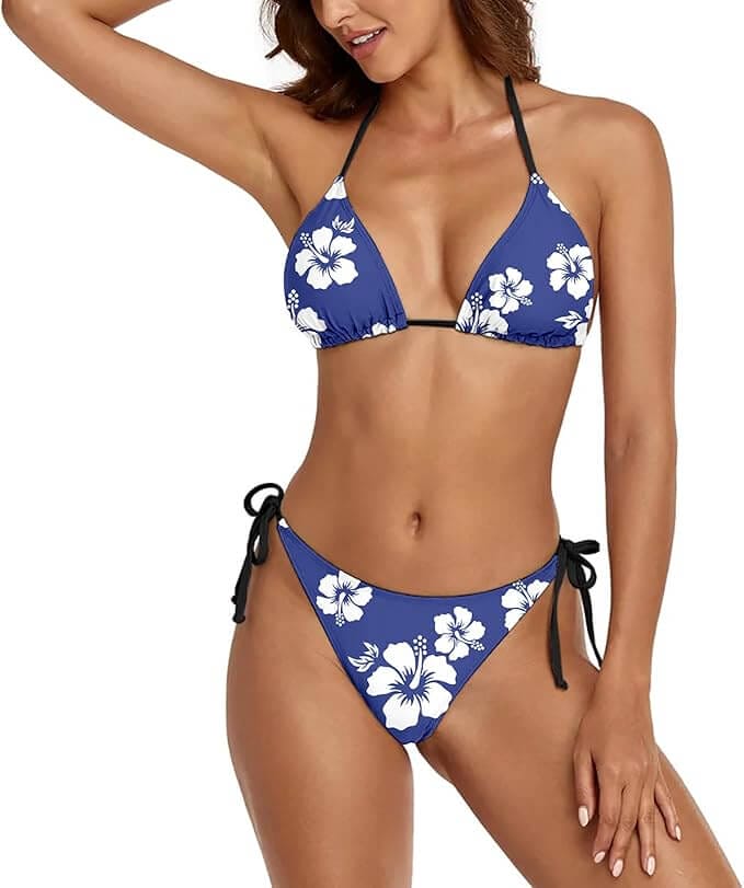 Damen Bikini Set mit Muster – 50% Rabatt