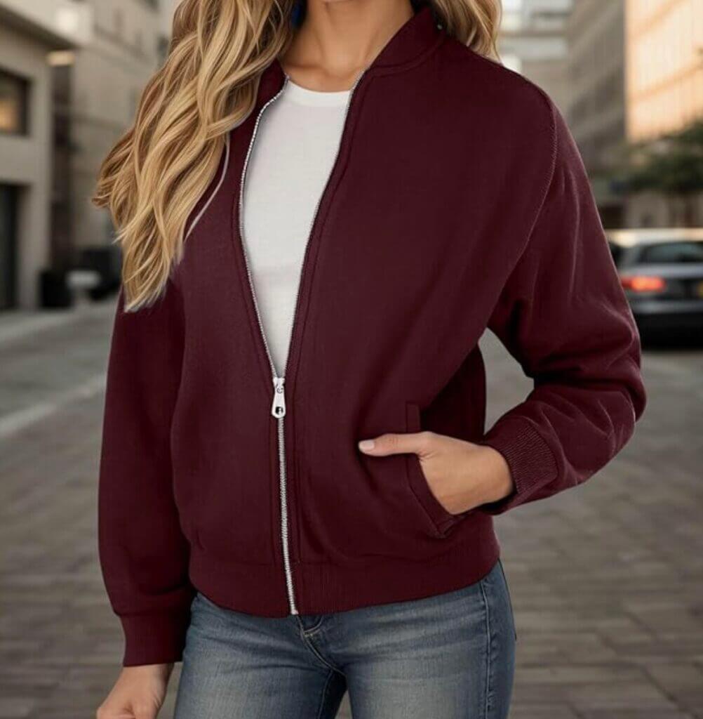 Damen-Bomberjacke – 50% Rabatt