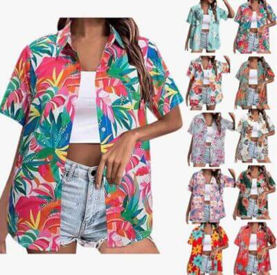 Damen-Hawaii-Hemd