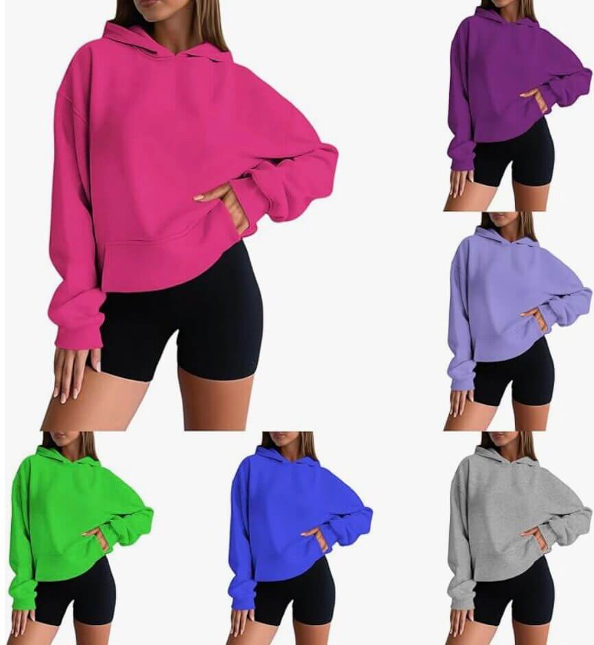 Damen-Hoodie im Oversize-Schnitt – 50% Rabatt