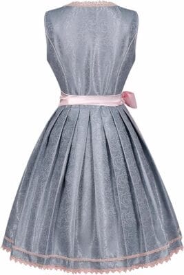 Dreiteiliges Dirndl Set mit Schürze und Bluse für besondere Anlässe.
