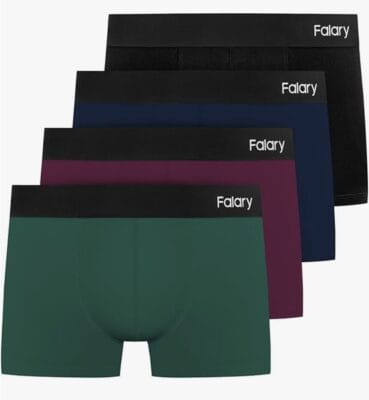 FALARY Herren Boxershorts im 4er Pack