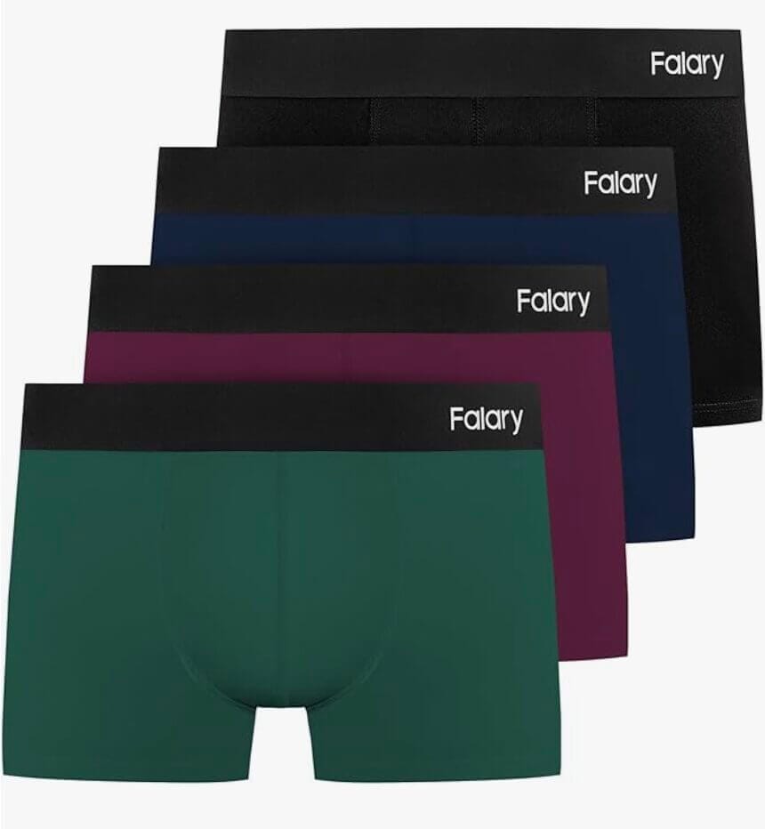 FALARY Herren Boxershorts im 4er Pack – 59% Rabatt