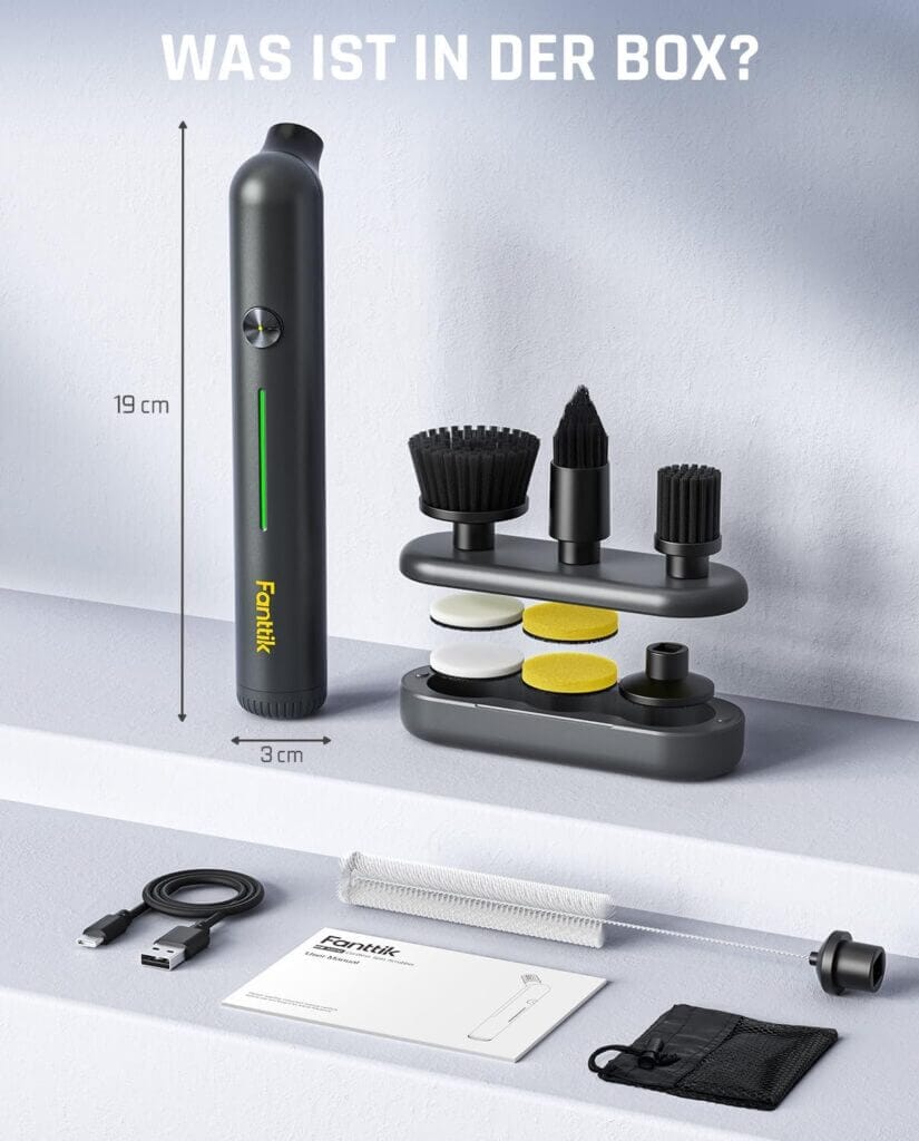 Fanttik G9 Nano Elektrischer Spin Scrubber – 57% Rabatt