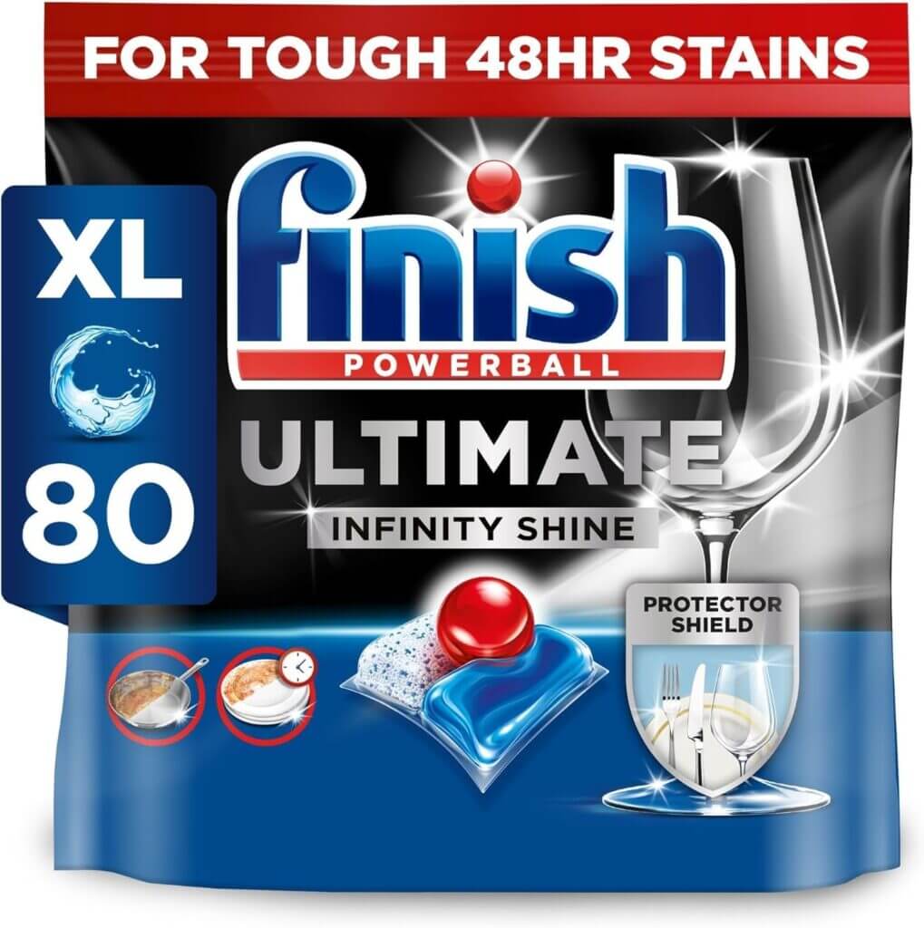 Finish Ultimate Infinity Shine Spülmaschinentabs – 28% Rabatt