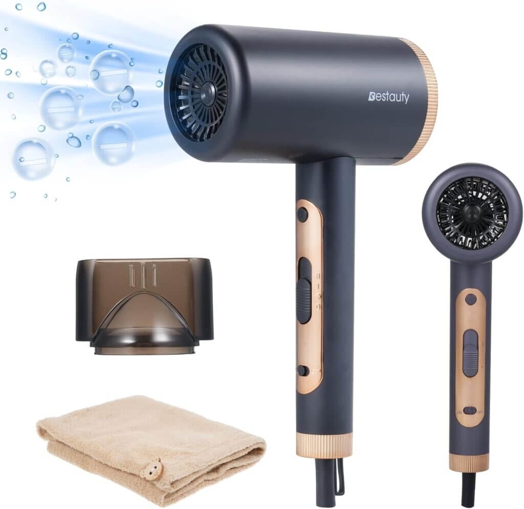 Professioneller Haartrockner mit Ionenfunktion – 15% Rabatt
