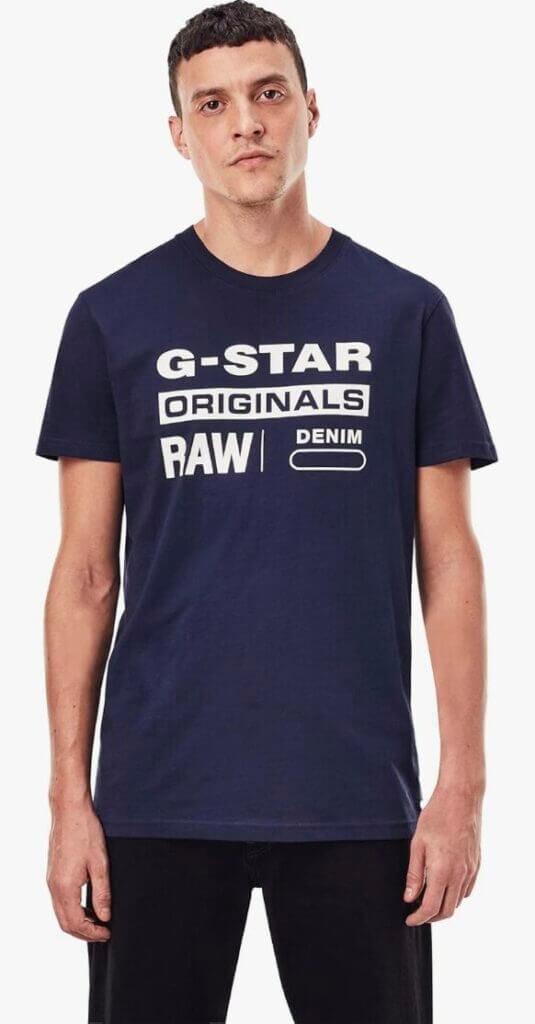 G-STAR Herren Graphic 8 T-Shirt – 62% Rabatt
