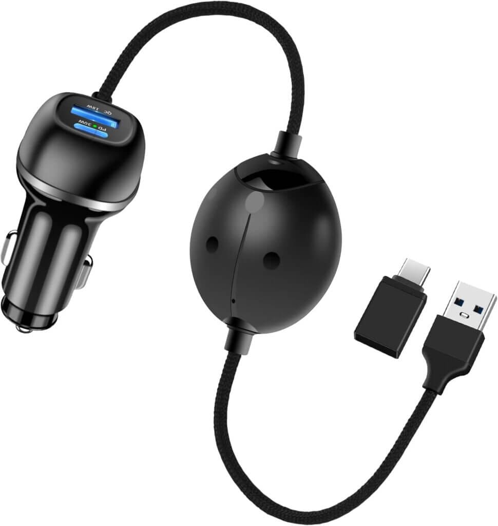HENLSON 3 in 1 Wireless Adapter mit Zigarettenanzünder – 70% Rabatt