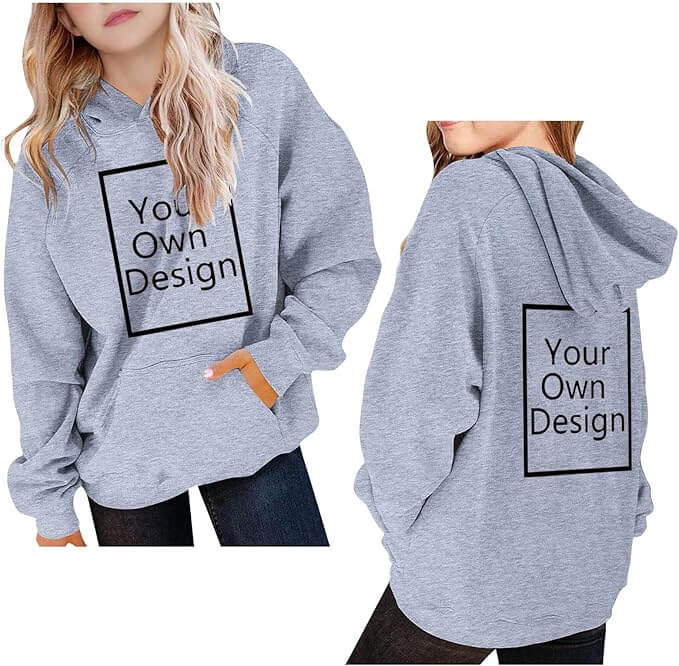 Personalisierbarer Kapuzenpullover – 65% Rabatt