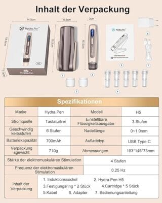 Hydra. Pen H5 Dermapen Microneedling Pen