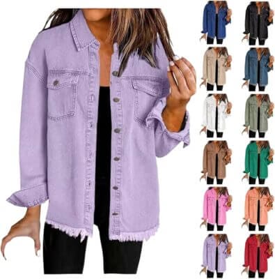 Jeansjacke für Damen