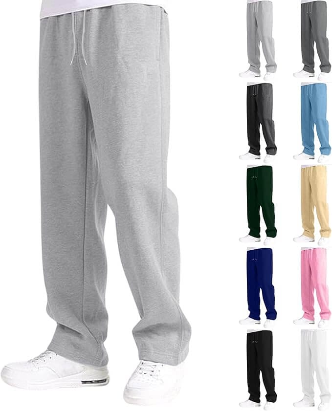 Jogginghose für Herren weites Bein – 60% Rabatt