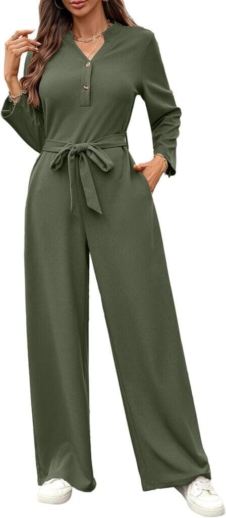 Langarm Jumpsuit für Damen – 30% Rabatt