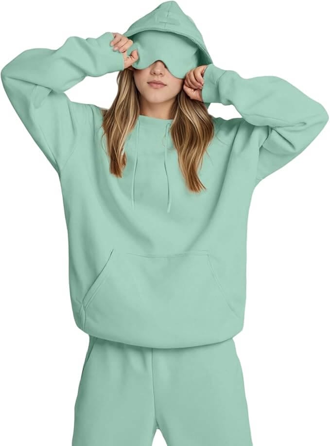 Kapuzenpullover mit integrierter Augenmaske – 33% Rabatt