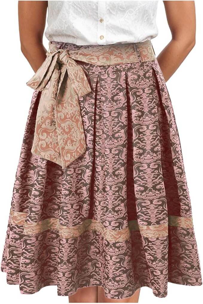 Knielange Dirndl Schürze – 50% Rabatt