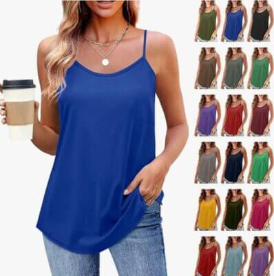 Komiseup Damen Tank Top