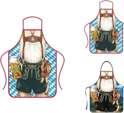 Lustige Küchenschürze für das Oktoberfest 