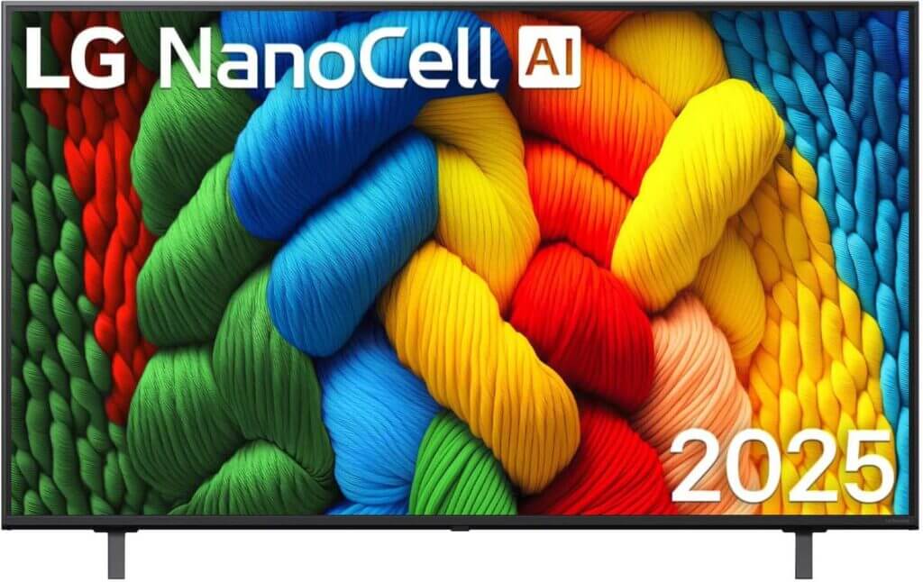 LG 55NANO80A6B 55 Zoll Nano TV – 44% Rabatt