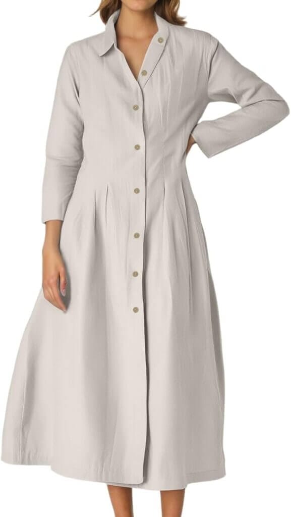 Langes Sommerkleid für Damen – 30% Rabatt