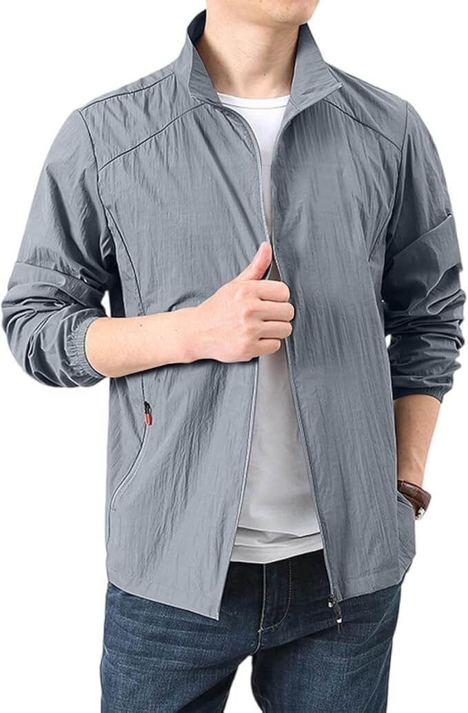 Leichte Herren Funktionsjacke – 40% Rabatt