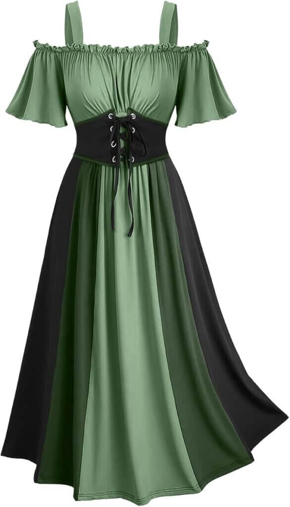 Damen Kleid im Mittelalter-Stil – 50% Rabatt