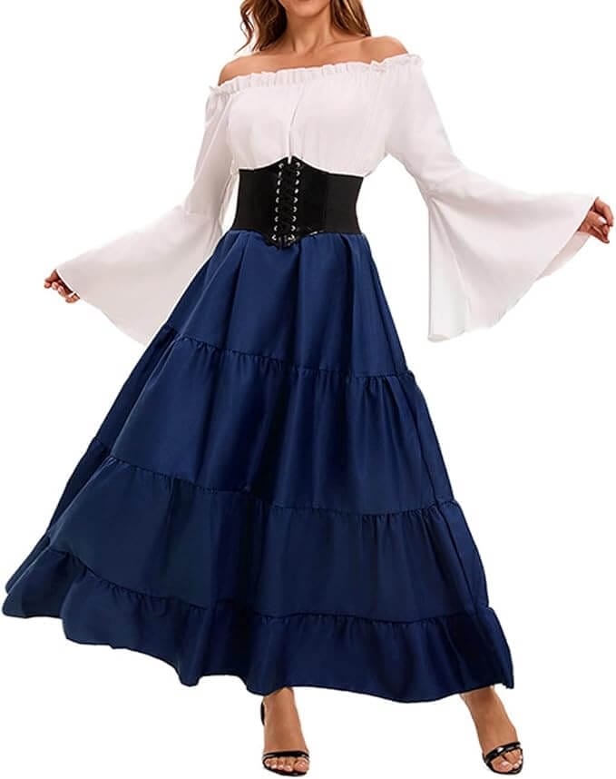 Mittelalter Kleid für Damen – 30% Rabatt