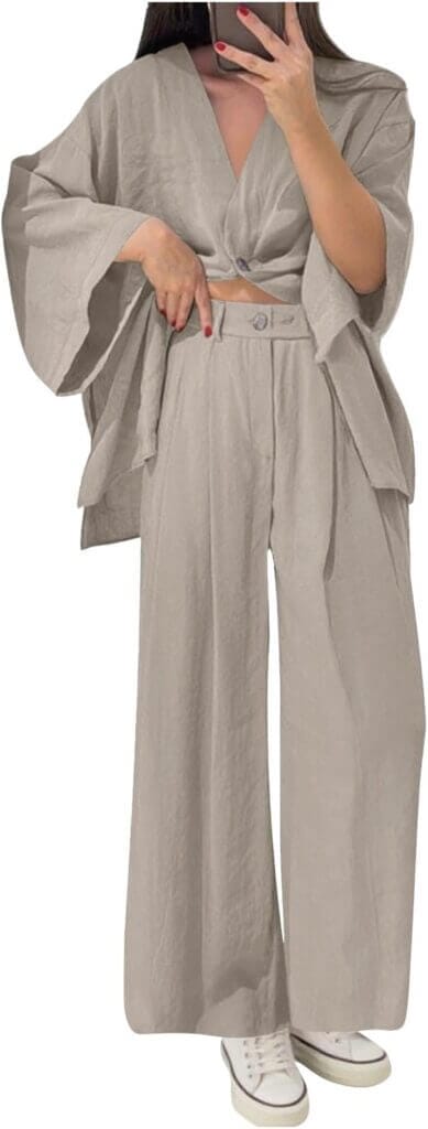 Musselin Freizeitanzug Set – 50% Rabatt