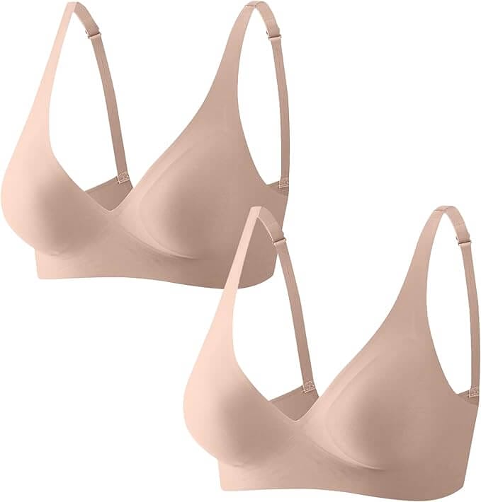 Nahtlose Damen BHs im 2er-Pack – 70% Rabatt