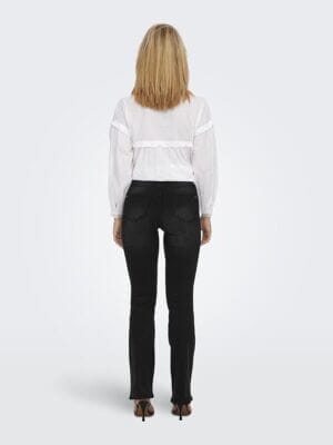 Only Flared Jeans für Damen in Black