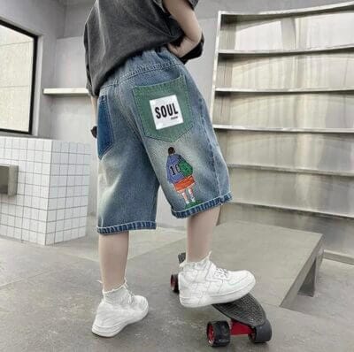 OUMSHBI Bermuda Shorts für Jungen
