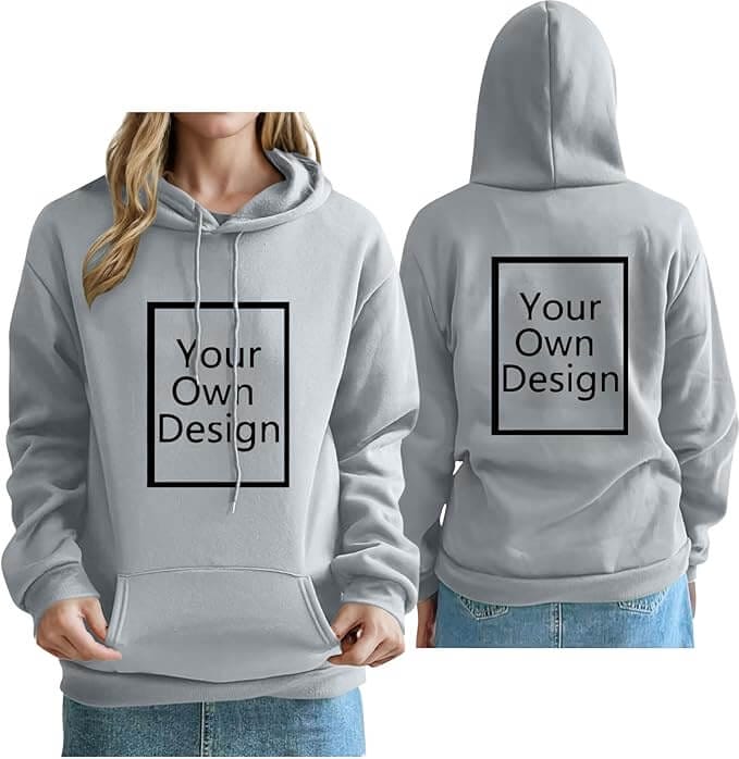 Personalisierbarer Kapuzenpullover – 70% Rabatt