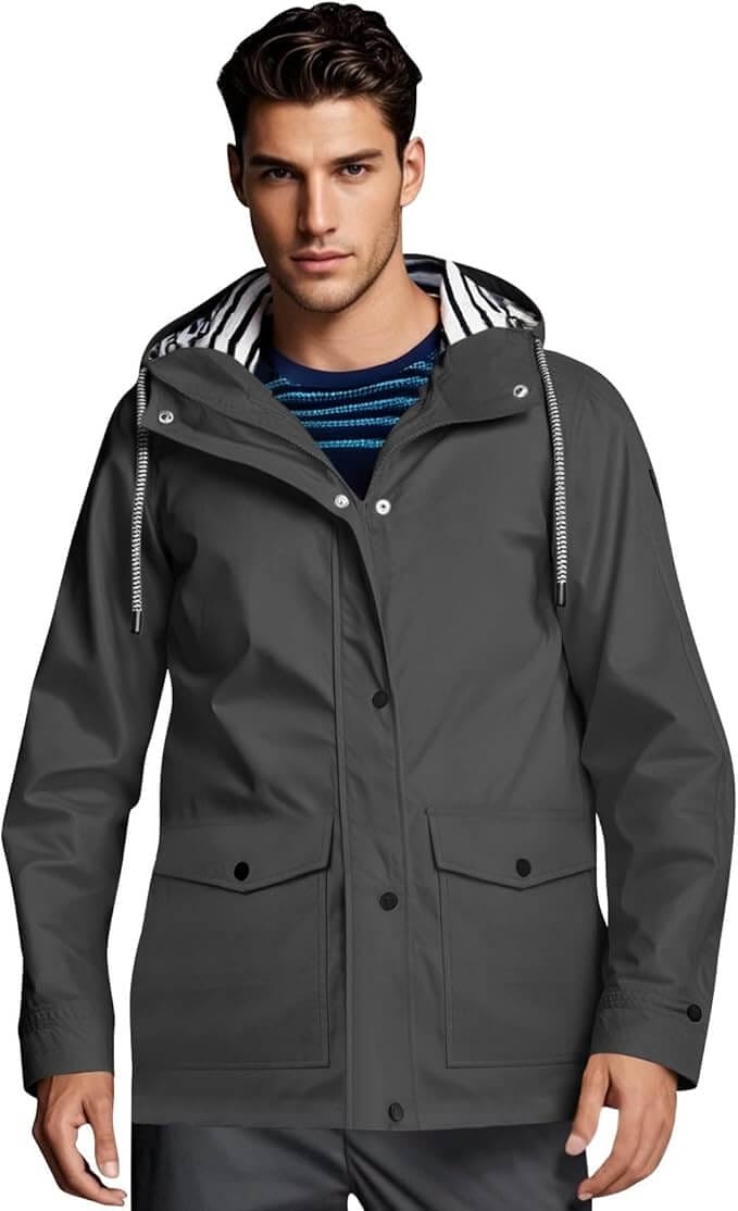 TTFDJG Regenjacke für Herren – 30% Rabatt