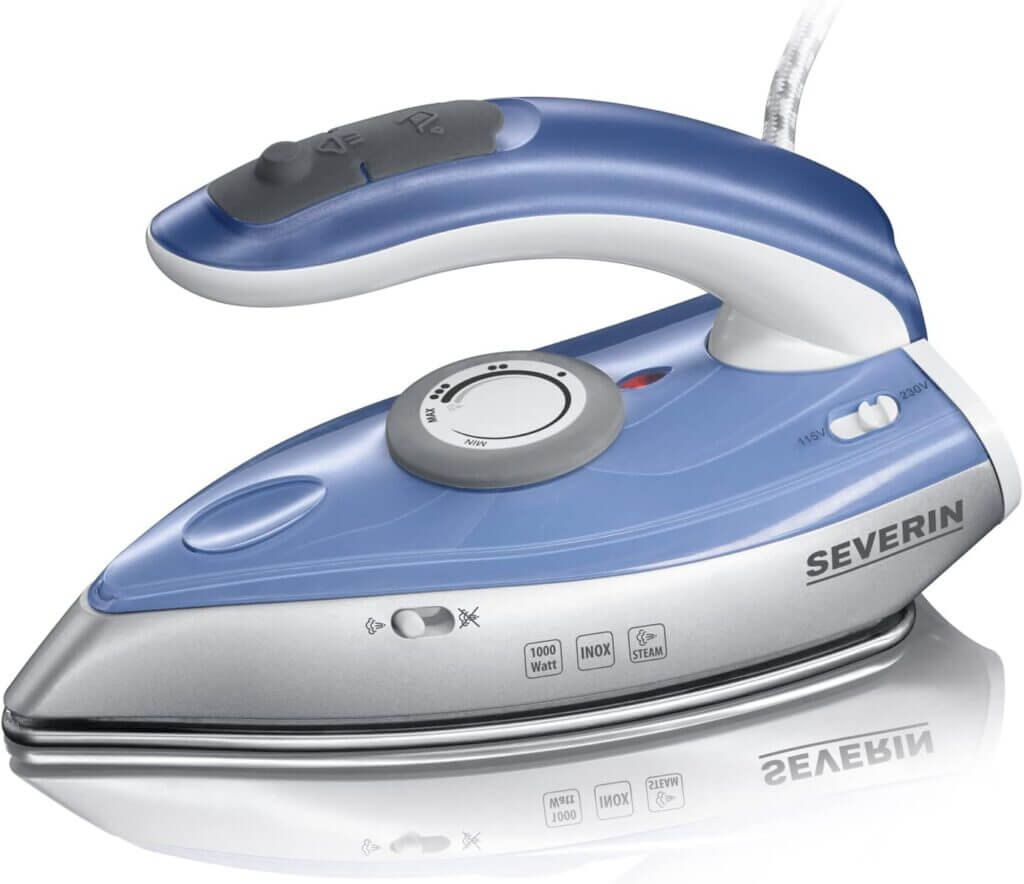 SEVERIN Reise Dampfbügeleisen 1000 Watt – 38% Rabatt