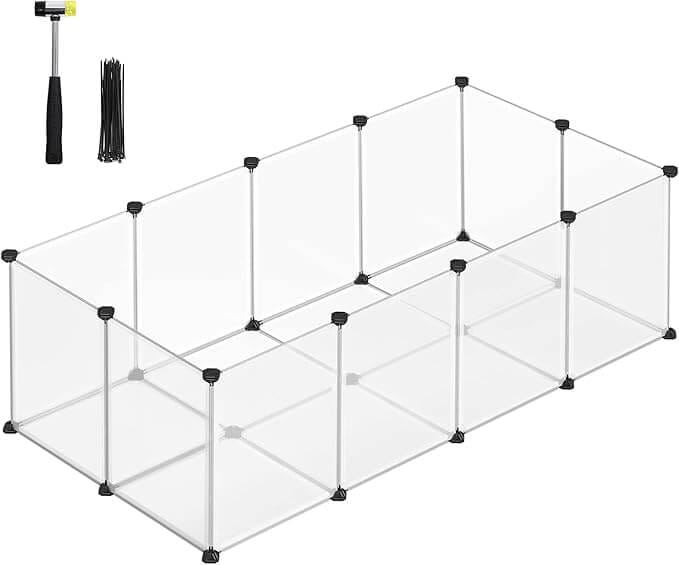 SONGMICS Freigehege mit Bodenplatten – 33% Rabatt