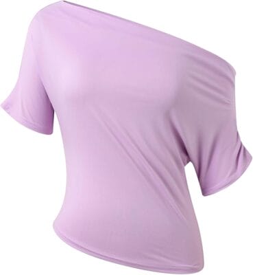 Leichtes Off-Shoulder-Oberteil mit elastischem Bund für bequemen Halt.