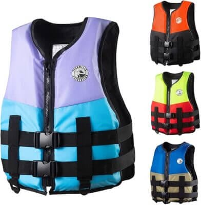 Bietet zuverlässigen Auftrieb und einen sicheren Sitz bei Aktivitäten im Wasser.