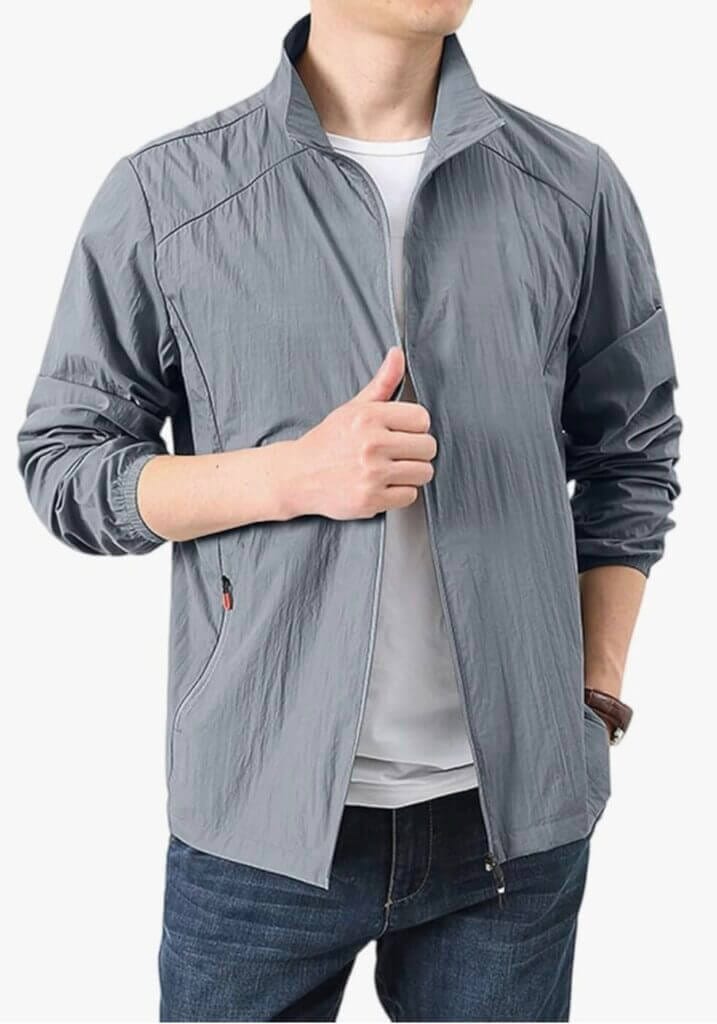 TTFDJG Sommerjacke für Herren – 40% Rabatt