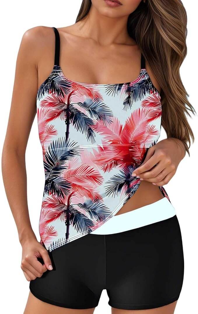 Zweiteiliges Tankini-Set – 50% Rabatt