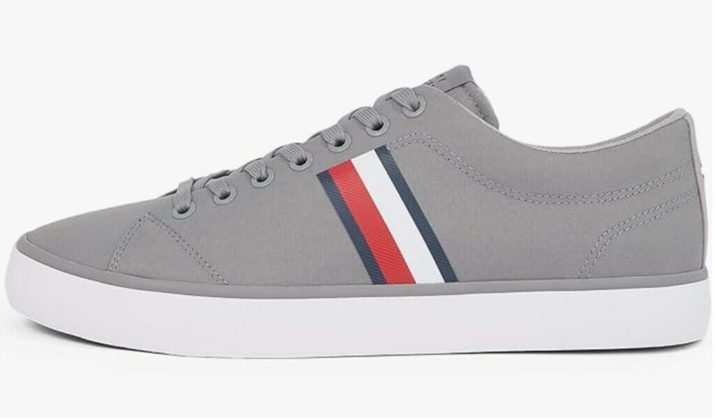 Tommy Hilfiger Herren Th Hi Vulc Core Stripes Mesh Low-Top-Sneaker – 54% Rabatt