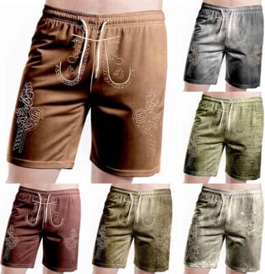 Trachten-Badehose für Herren